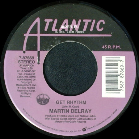 Martin Delray - The Very Thought Of You / Get Rhythm side B
