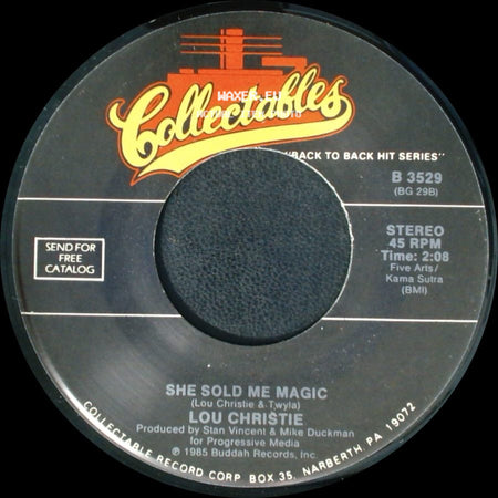 Lou Christie - I'm Gonna Make You Mine / She Sold Me Magic side B