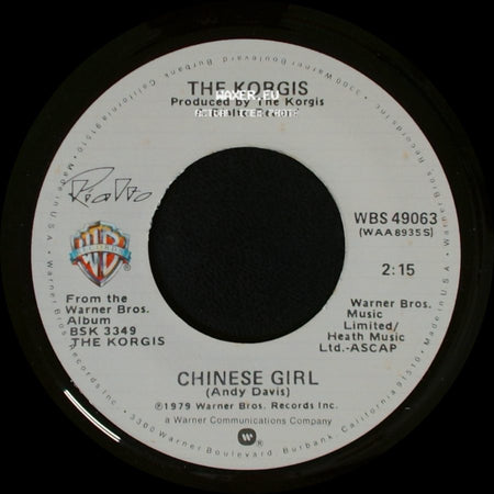 The Korgis - If I Had You / Chinese Girl side B