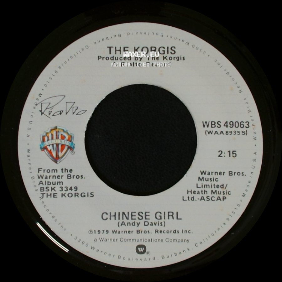 The Korgis - If I Had You / Chinese Girl side B