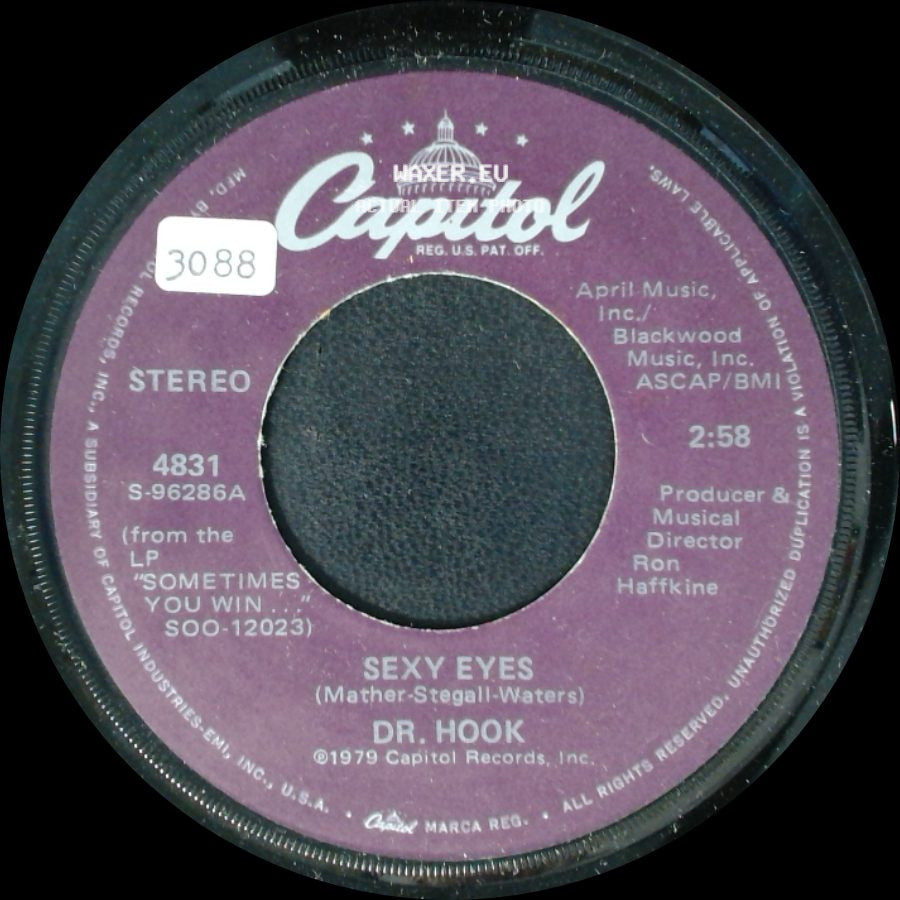 Dr. Hook - Sexy Eyes / Help Me Mama side A
