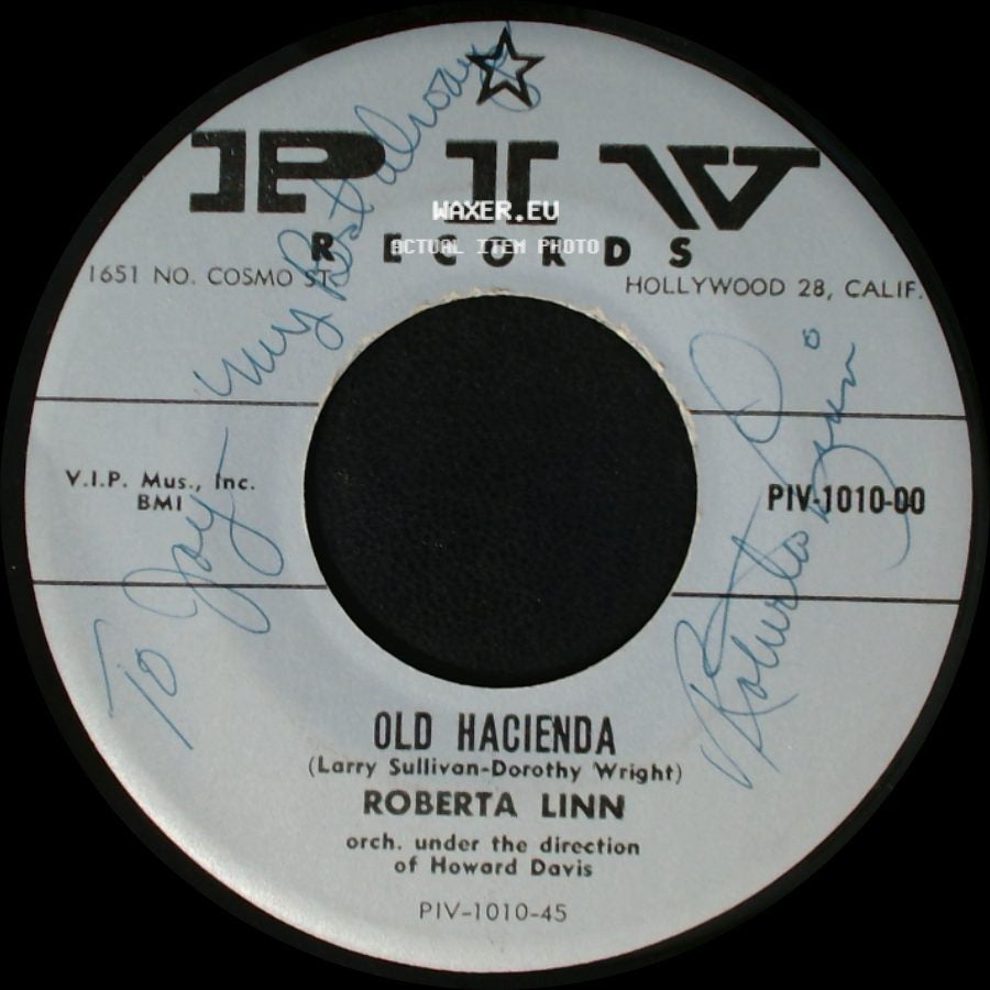 Roberta Linn - Old Hacienda / More And More Amore side A