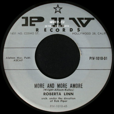 Roberta Linn - Old Hacienda / More And More Amore side B