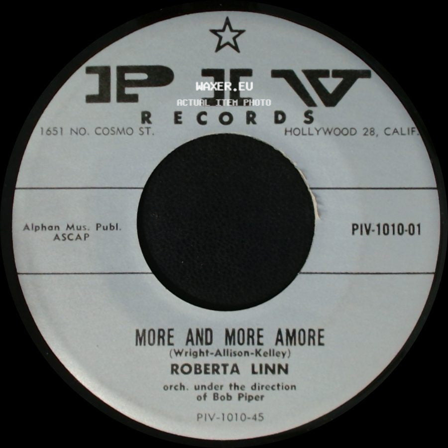 Roberta Linn - Old Hacienda / More And More Amore side B