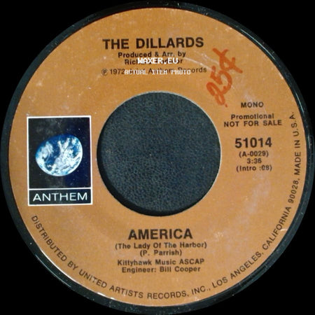 The Dillards - America (The Lady Of The Harbor) / America (The Lady Of The Harbor) side A