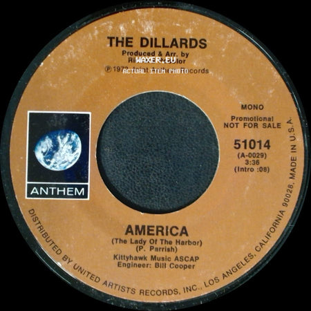 The Dillards - America (The Lady Of The Harbor) / America (The Lady Of The Harbor) side B
