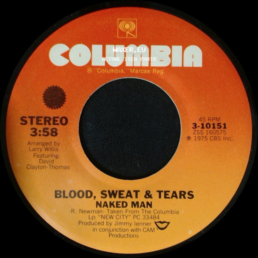 Blood, Sweat & Tears - Naked Man / Got To Get You Into My Life side A