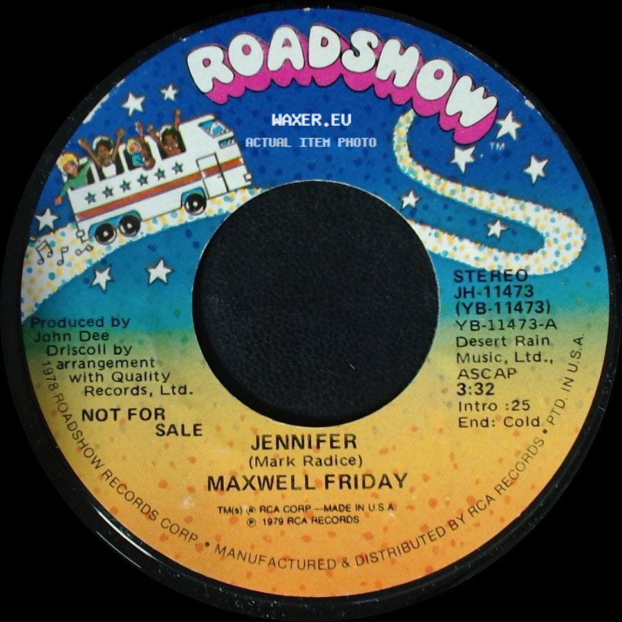 Maxwell Friday - Jennifer / Jennifer side A