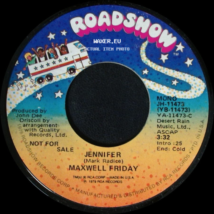 Maxwell Friday - Jennifer / Jennifer side B