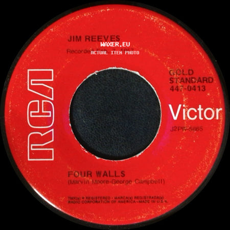 Jim Reeves - Bimbo / Four Walls side B