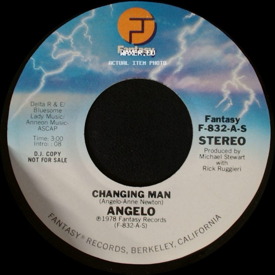 Angelo - Changing Man / Changing Man side A