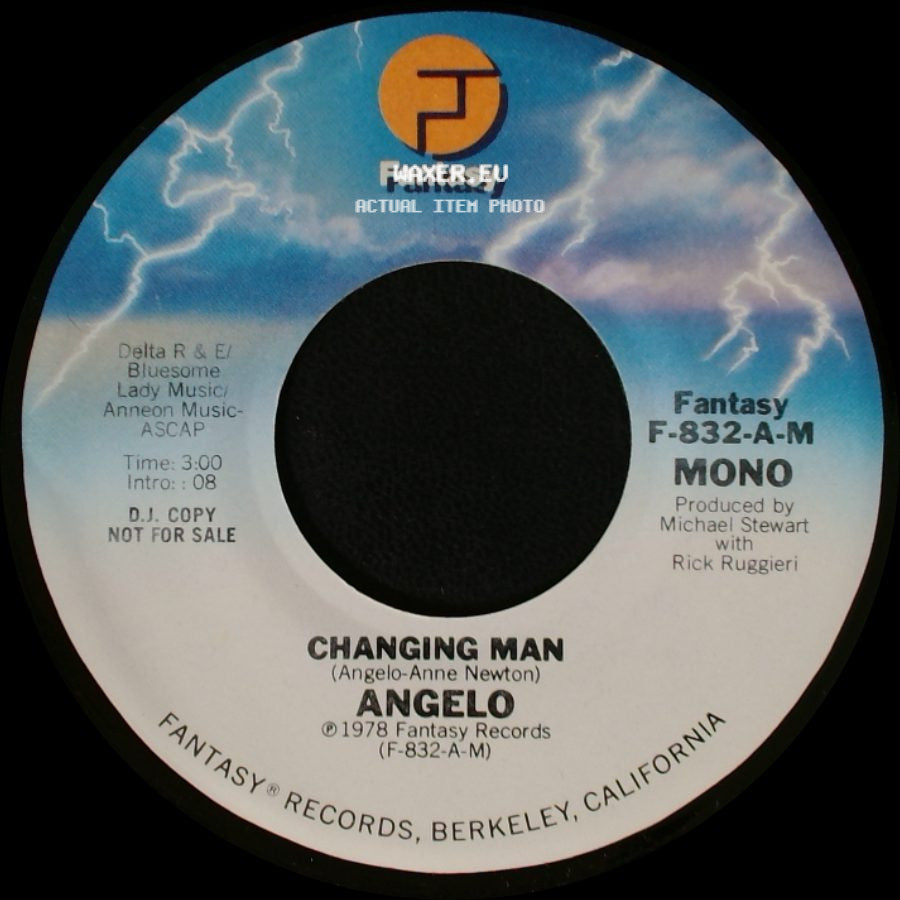 Angelo - Changing Man / Changing Man side B