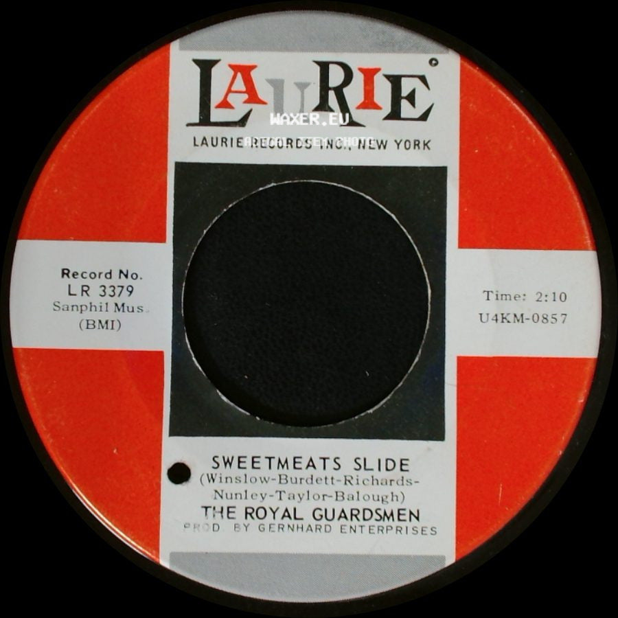 The Royal Guardsmen - The Return Of The Red Baron / Sweetmeats Slide side B