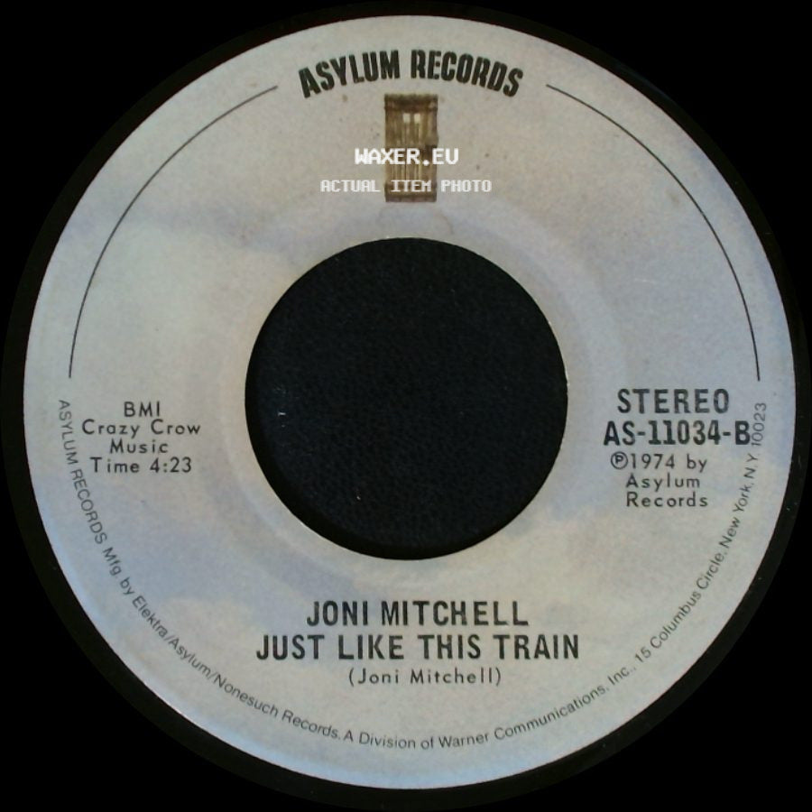 Joni Mitchell - Just Like This Train / Help Me side A