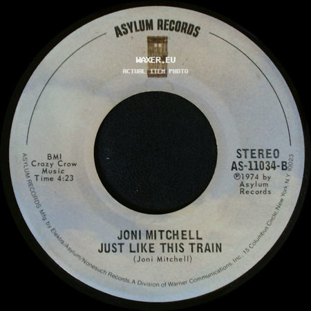 Joni Mitchell - Just Like This Train / Help Me side A