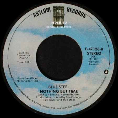 Blue Steel - Slip Away / Nothing But Time side B