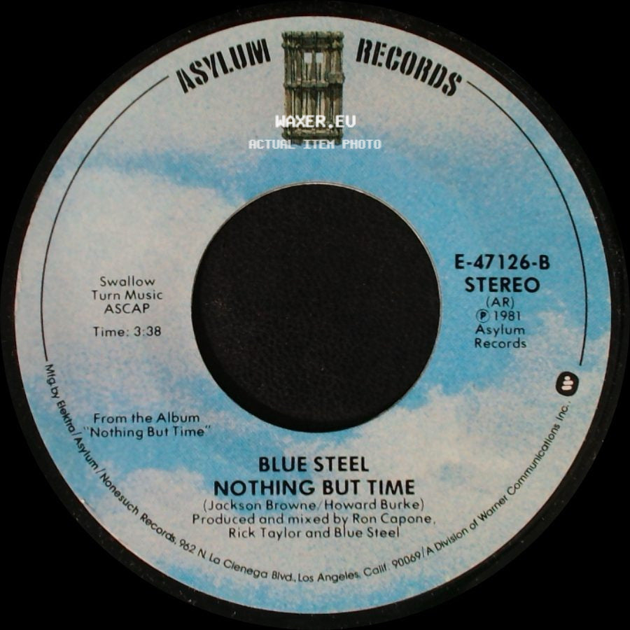 Blue Steel - Slip Away / Nothing But Time side B