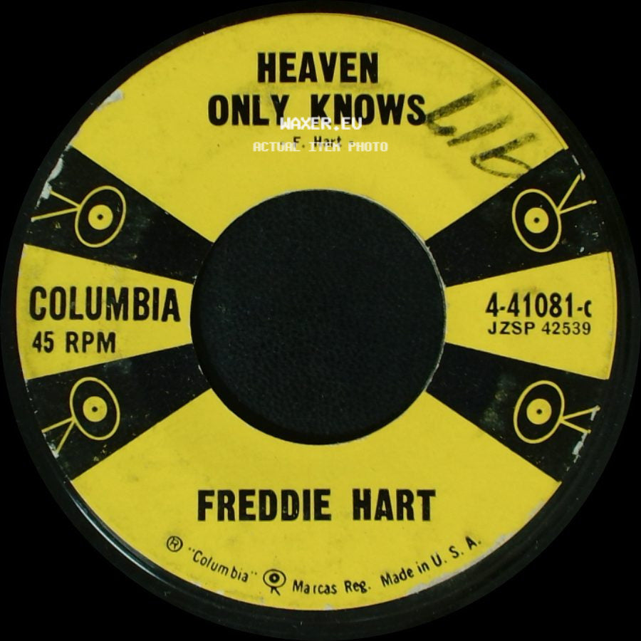 Freddie Hart - Heaven Only Knows / You Are My World side A