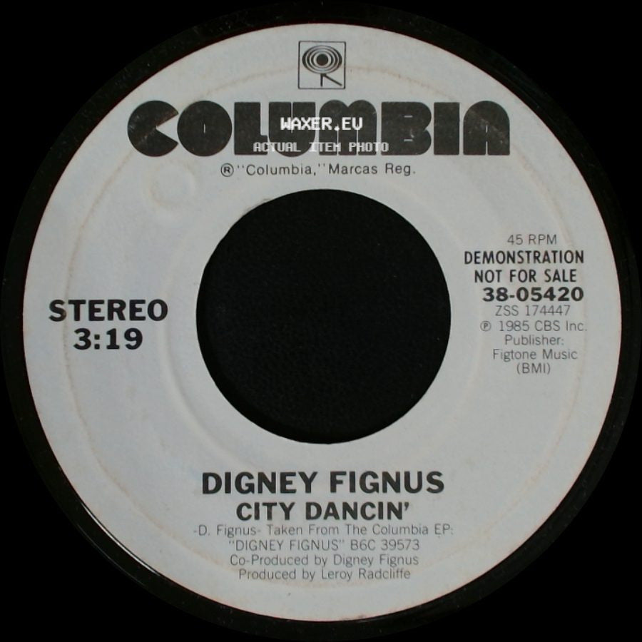 Digney Fignus - City Dancin' / City Dancin' side A