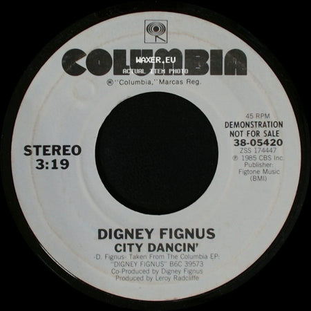 Digney Fignus - City Dancin' / City Dancin' side A