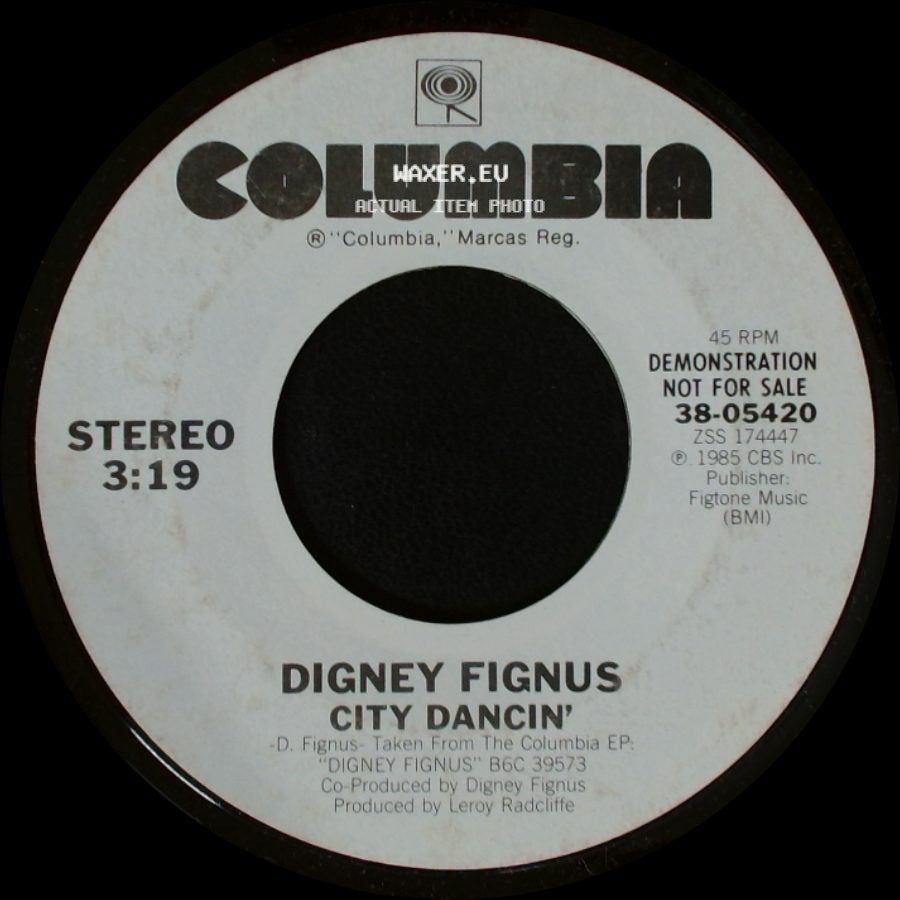 Digney Fignus - City Dancin' / City Dancin' side B