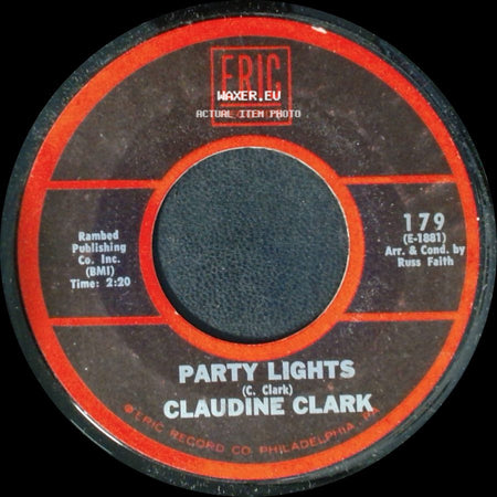 Claudine Clark / Fabian - Party Lights / Tiger side A