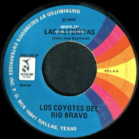 Las Alteñitas / Los Coyotes Del Rio Bravo - Los Coyotes Del Rio Bravo / Mia Para Siempre side A