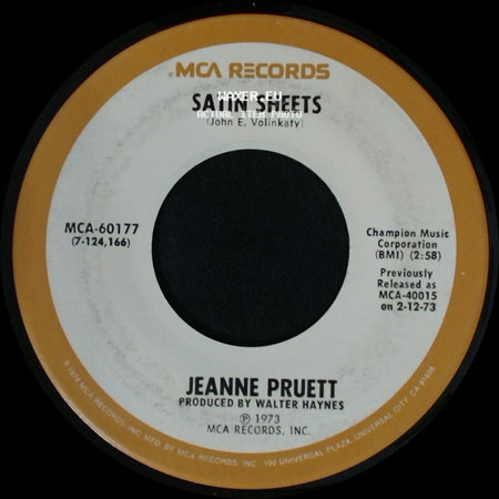 Jeanne Pruett - Satin Sheets / I'm Your Woman side A