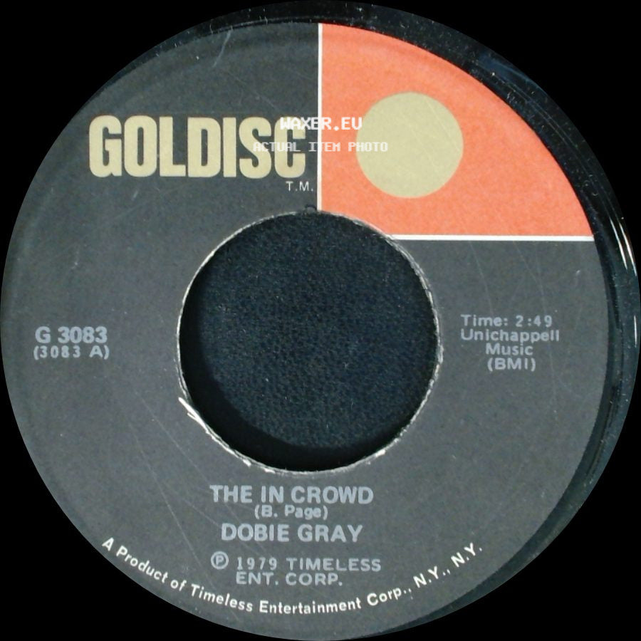Troy Shondell / Dobie Gray - This Time / The In Crowd side B