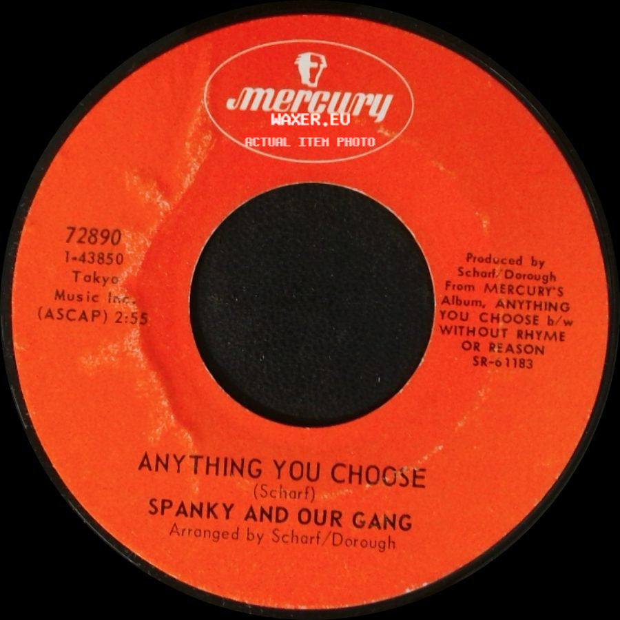 Spanky And Our Gang - Mecca Flat Blues / Anything You Choose side B