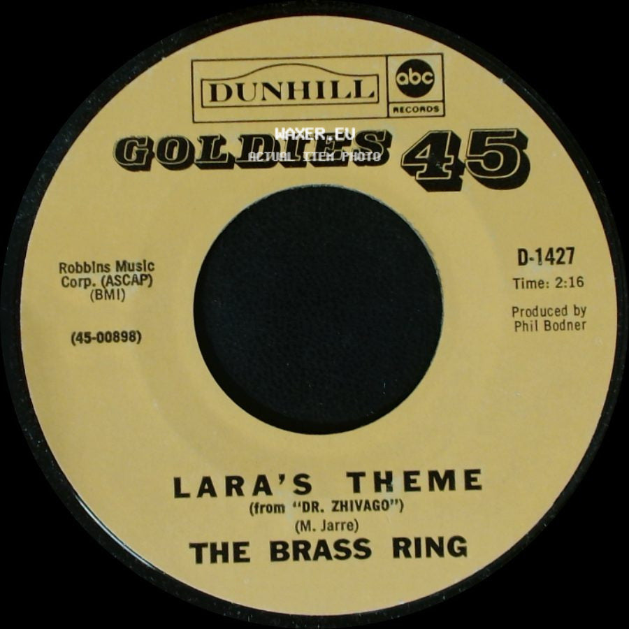 The Brass Ring - Love Theme From The Flight Of The Phoenix / Lara's Theme (From "Dr. Zhivago") side B