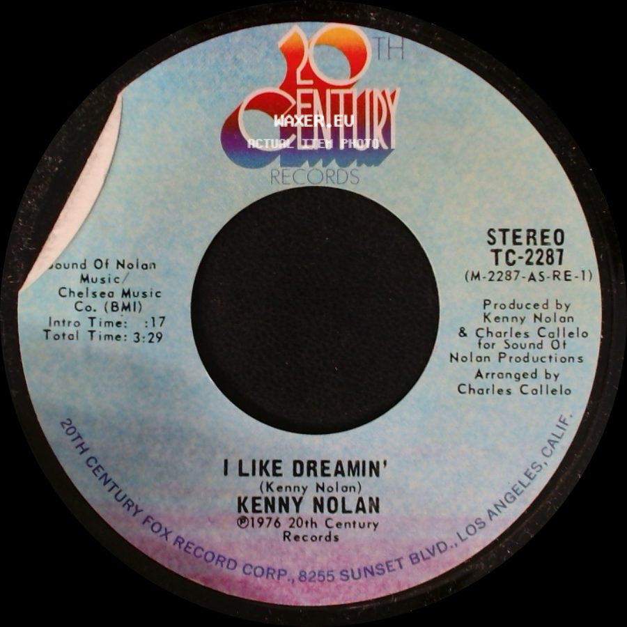 Kenny Nolan - Time Ain't Time Enough / I Like Dreamin' side B