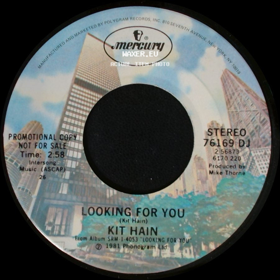 Kit Hain - Looking For You / Looking For You side A