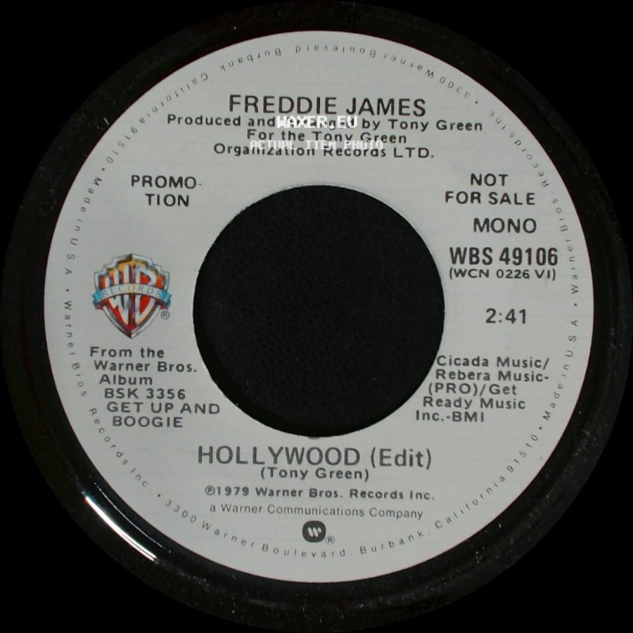 Freddie James - Hollywood (Edit) / Hollywood (Edit) side B