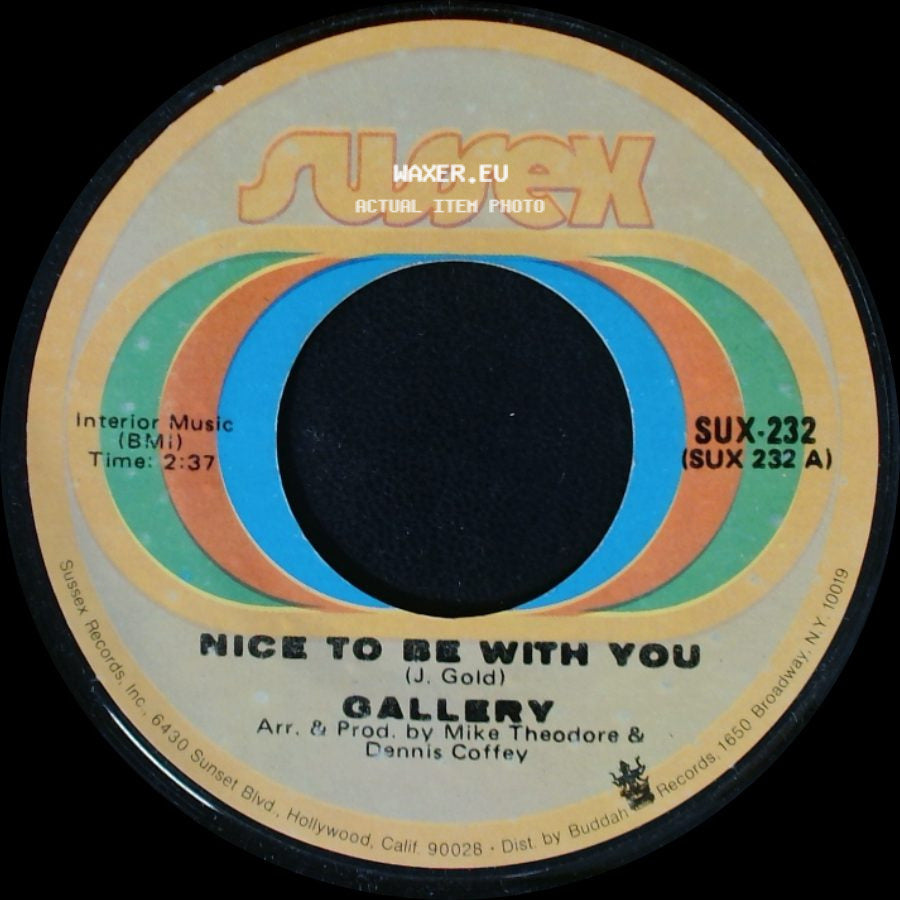 Gallery - Nice To Be With You / Ginger Haired Man side A