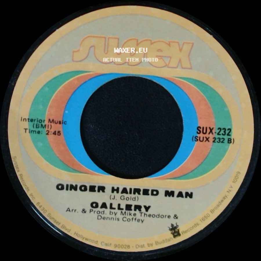 Gallery - Nice To Be With You / Ginger Haired Man side B