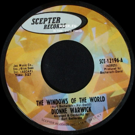 Dionne Warwick - The Windows Of The World / Walk Little Dolly side A