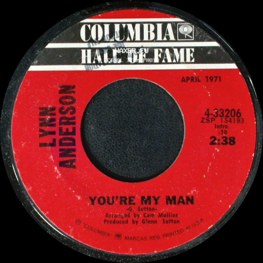 Lynn Anderson - You're My Man / Rose Garden side A