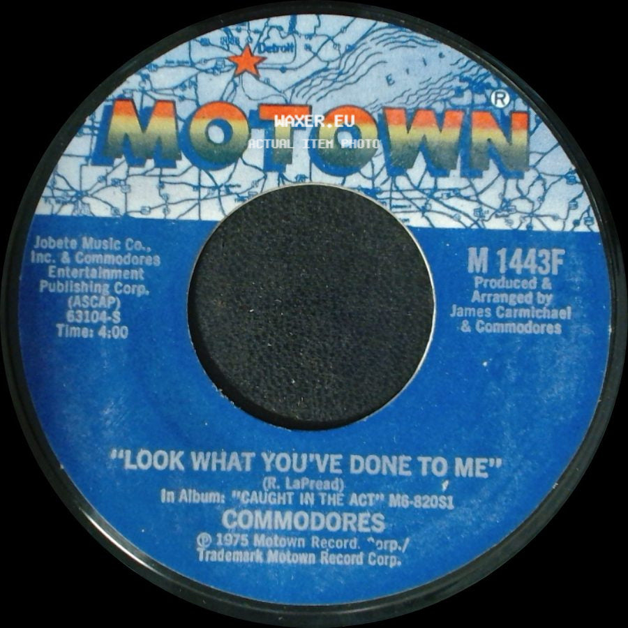 Commodores - Look What You've Done To Me / Three Times A Lady side A