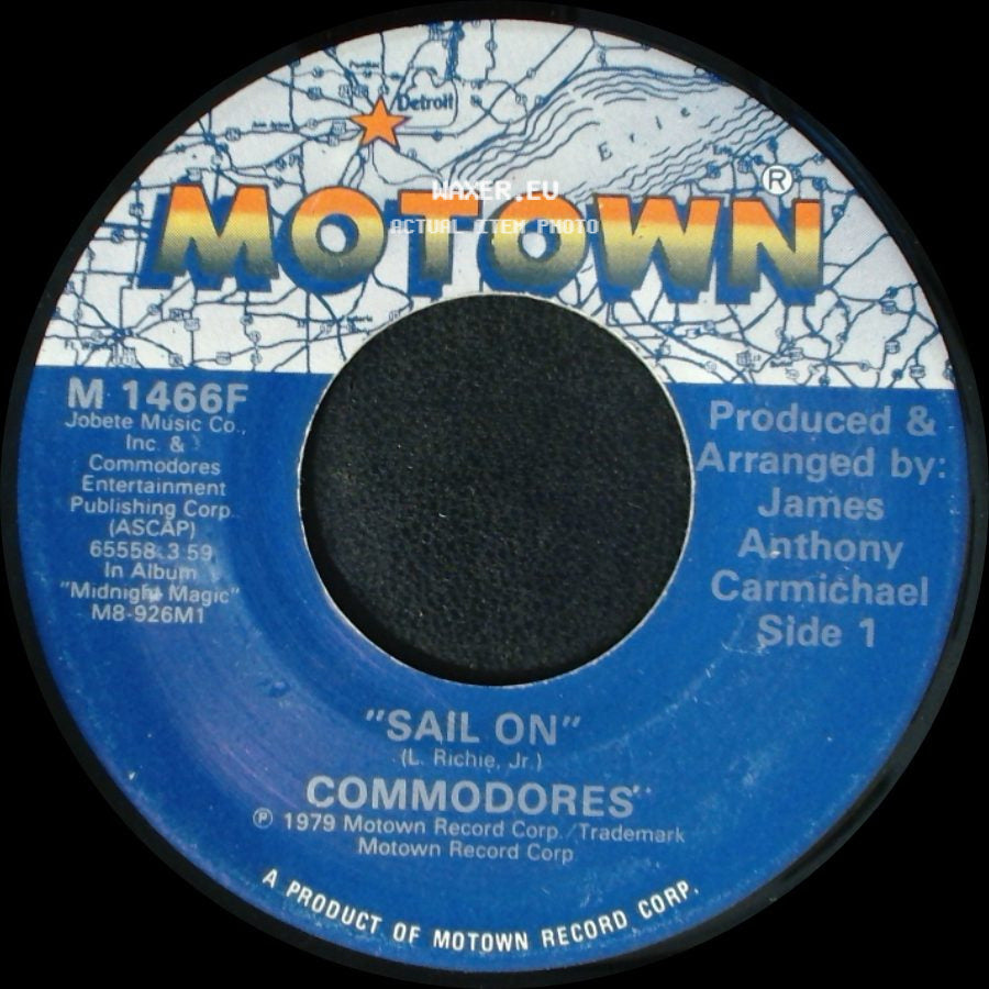 Commodores - Sail On / Thumpin' Music side A