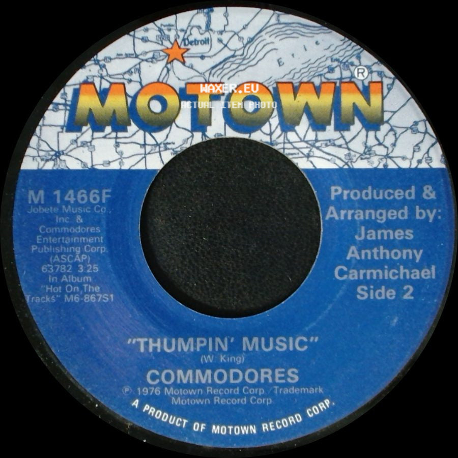 Commodores - Sail On / Thumpin' Music side B