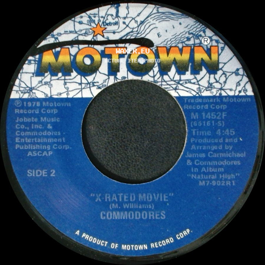 Commodores - Flying High / X-Rated Movie side B