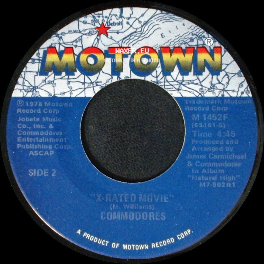 Commodores - Flying High / X-Rated Movie side B