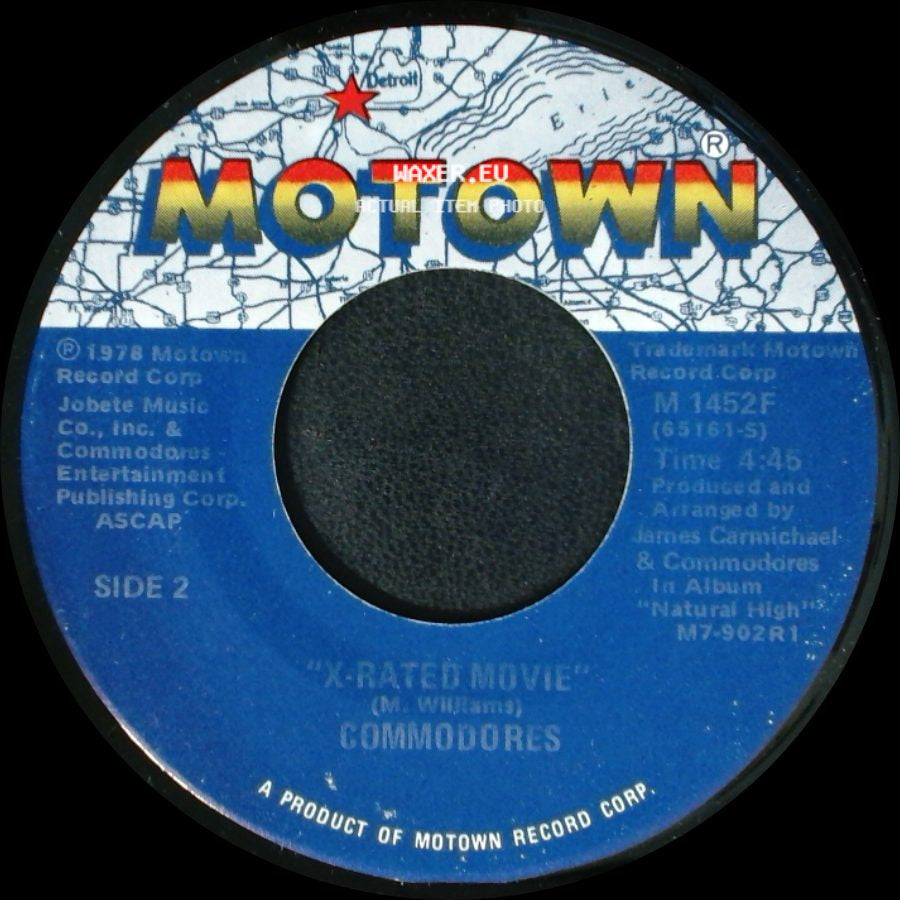 Commodores - Flying High / X-Rated Movie side B