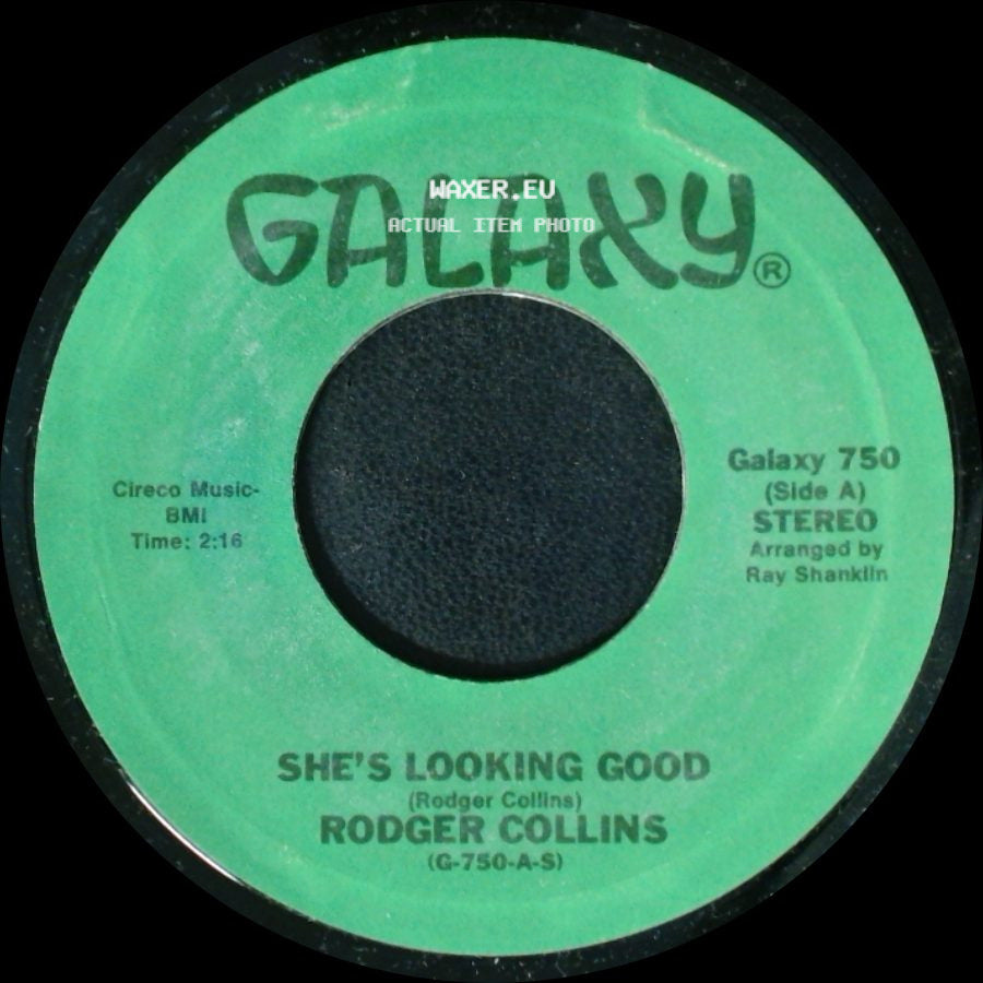 Rodger Collins - She's Looking Good / I'm Serving Time side A