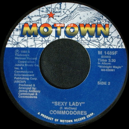 Commodores - Old Fashion Love / Sexy Lady side B