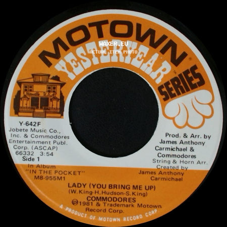 Commodores - Lady (You Bring Me Up) / Jesus Is Love side A