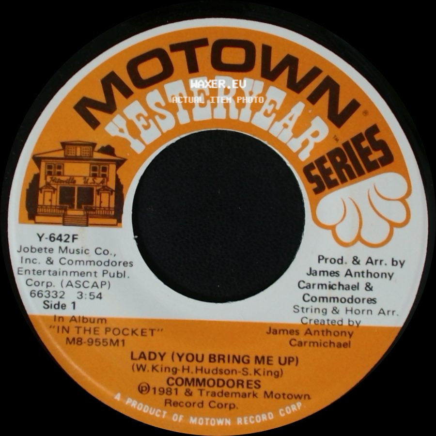 Commodores - Lady (You Bring Me Up) / Jesus Is Love side A