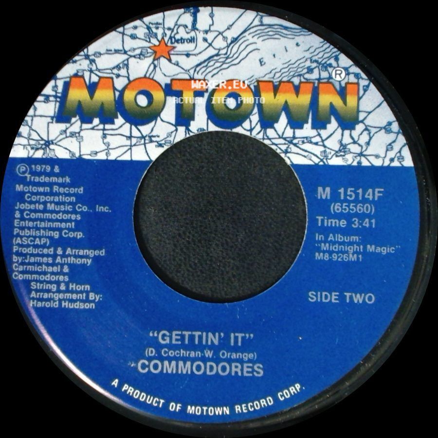 Commodores - Lady (You Bring Me Up) / Gettin' It side B
