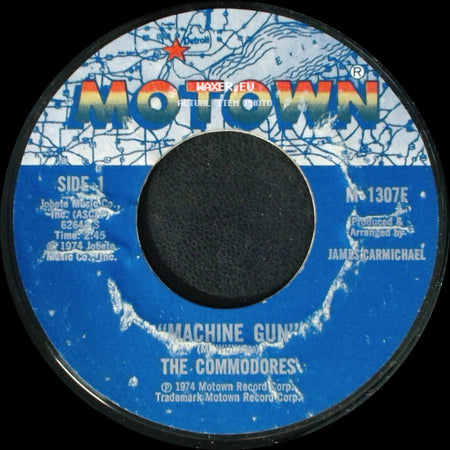 The Commodores - Machine Gun / There's A Song In My Heart side A